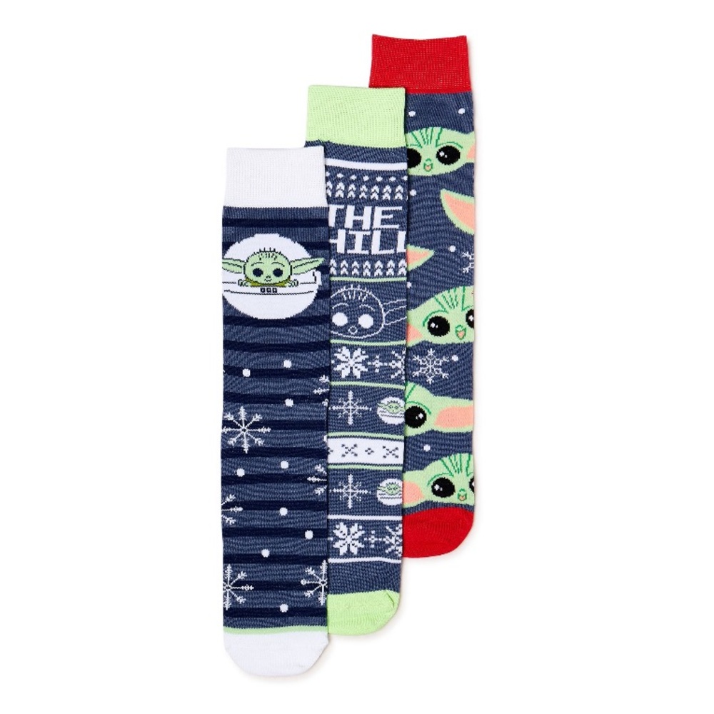 Men's Mandalorian Three-Pack Crew Socks